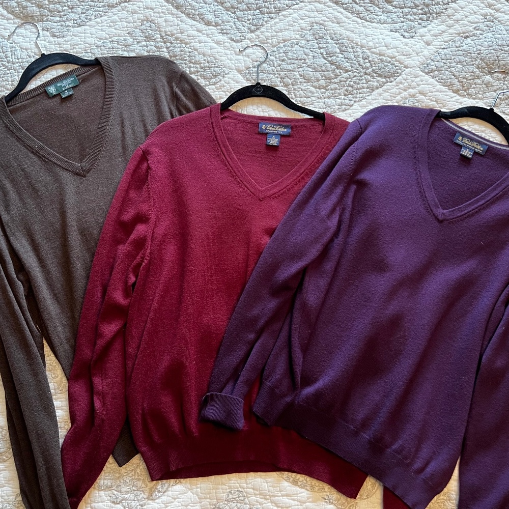 Brooks Brothers sweater 3 pack